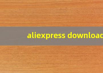 aliexpress download